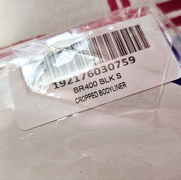 (2) Chasse Cheer Cropped Bodyliner Zippered Turtleneck - Picture 3 of 5